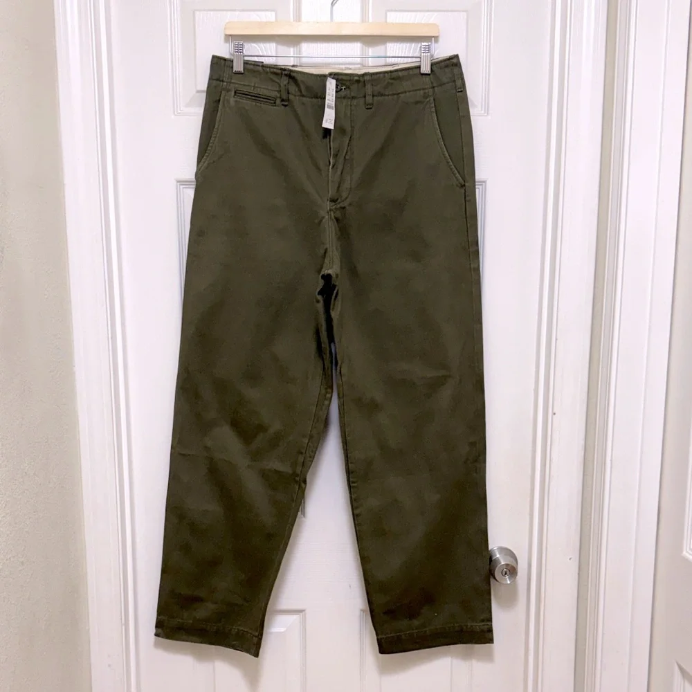 NWT J.Crew x Wallace & Barnes Selvedge Officer Chino Pant